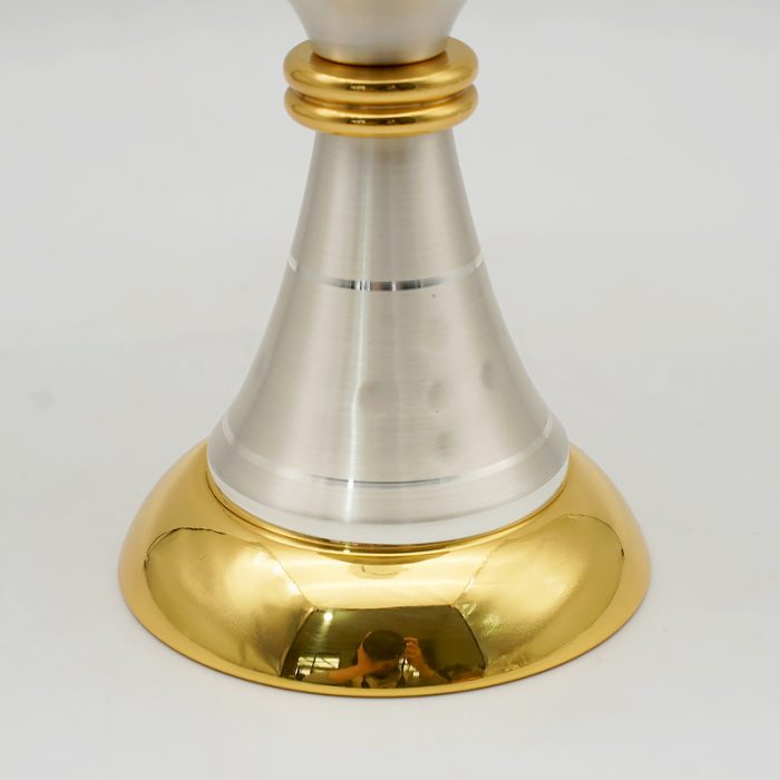 【现货】锤纹圣爵 - 高18厘米圣爵圣体盒套装铜镀24k金意大利进口神父弥撒用YS杯子组合 Catholic religious art