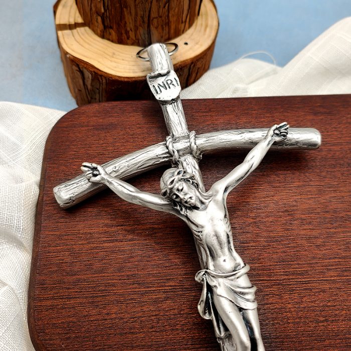 十字架-权杖-锌合金-经典圣尸-28.5x12cm Catholic religious art