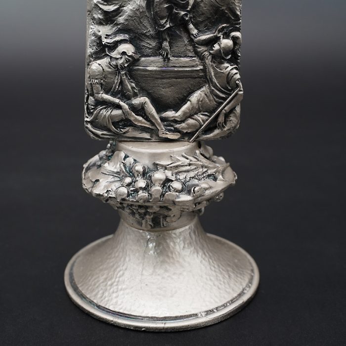 十字架-耶稣圣容-锌合金-银色-19.5x10.5cm Catholic religious art