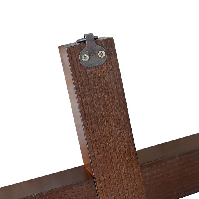 十字架-基督-白蜡木染色带圣尸-68x39cm Catholic religious art