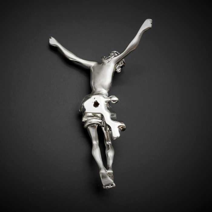 圣尸-树脂-银电镀-15x11cm Catholic religious art