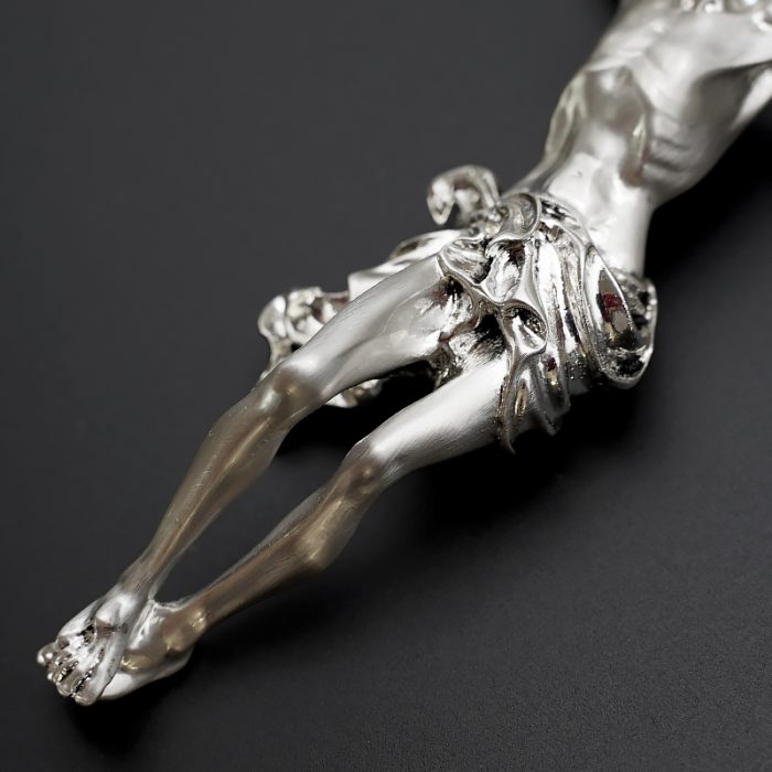 圣尸-树脂-银电镀-15x11cm Catholic religious art