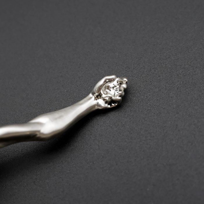 圣尸-树脂-银电镀-15x11cm Catholic religious art