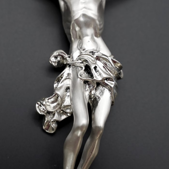 圣尸-树脂-银电镀-15x11cm Catholic religious art