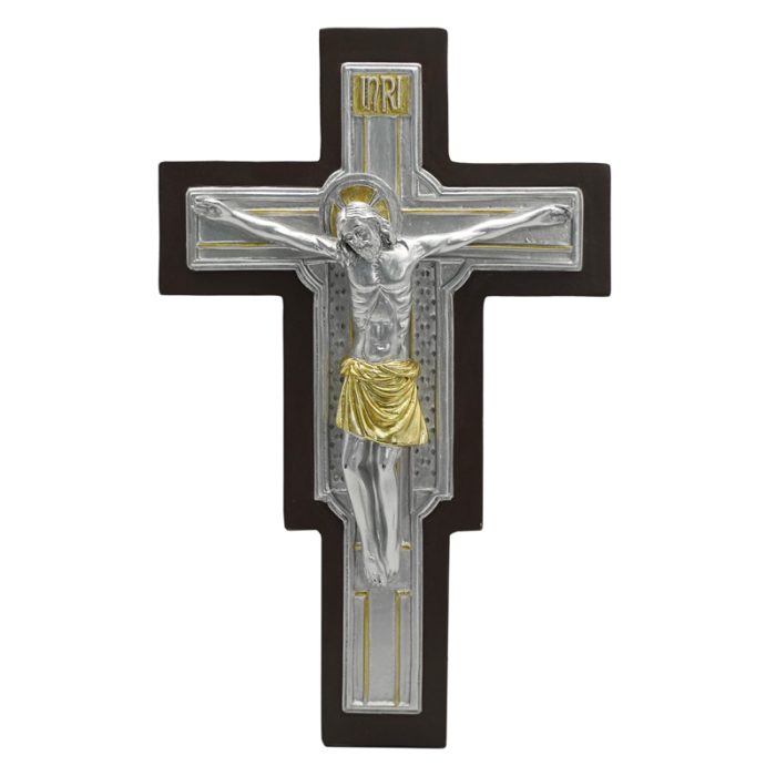 树脂十字架挂件手持-18x11.3cm Catholic religious art