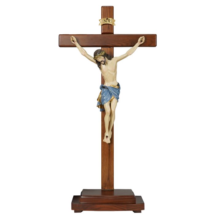 十字架-锡耶纳款-带可分离底座-64x31.5cm Catholic religious art