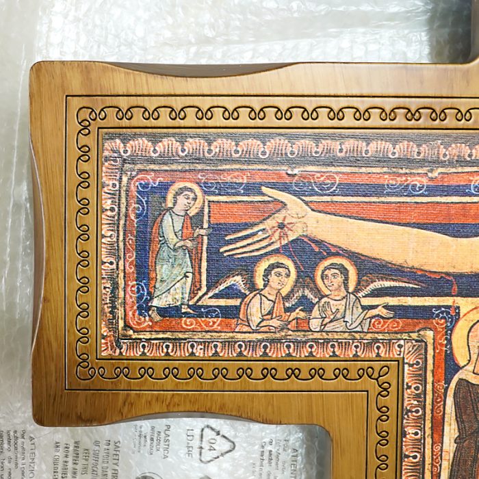 圣达弥盎十字架木制金色-140x100cm Catholic religious art