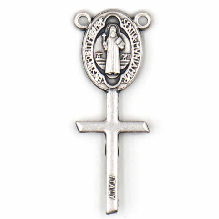 DIY小吊坠-圣本笃-锌合金-3.5cm Catholic religious art