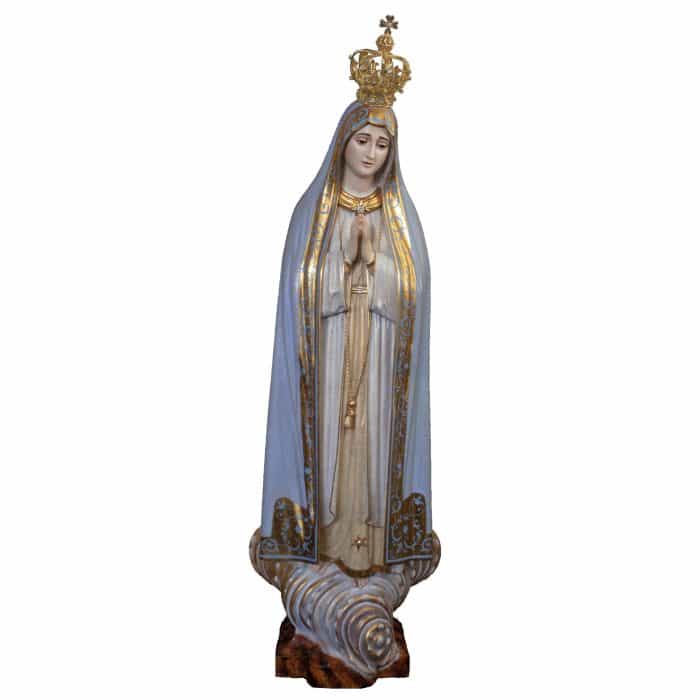 葡萄牙木雕-法蒂玛圣母 Catholic religious art