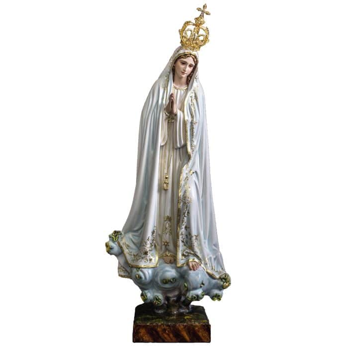 葡萄牙木雕-法蒂玛圣母 Catholic religious art