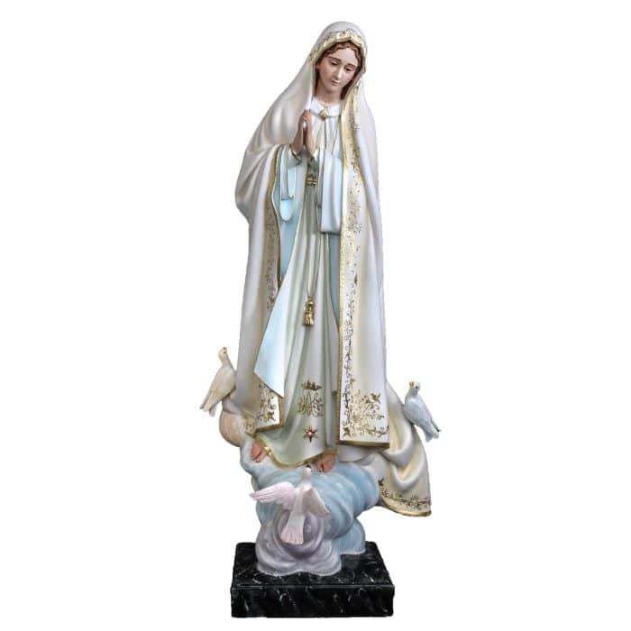 葡萄牙木雕-庞塔的法蒂玛圣母 Catholic religious art