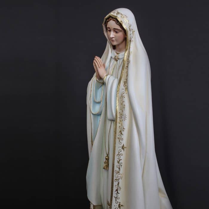 葡萄牙木雕-庞塔的法蒂玛圣母 Catholic religious art