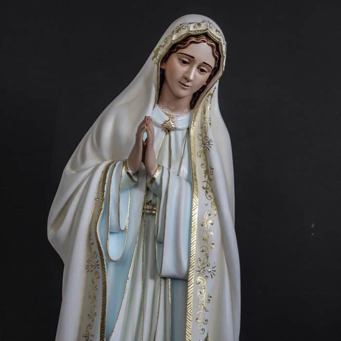 葡萄牙木雕-庞塔的法蒂玛圣母 Catholic religious art