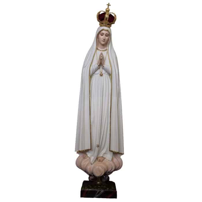 葡萄牙木雕-朝圣法蒂玛圣母 Catholic religious art