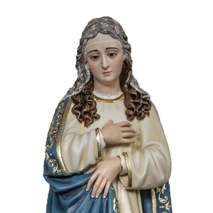 葡萄牙木雕-无玷圣母 Catholic religious art