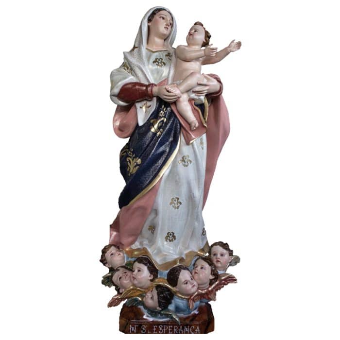 葡萄牙木雕-希望圣母 Catholic religious art