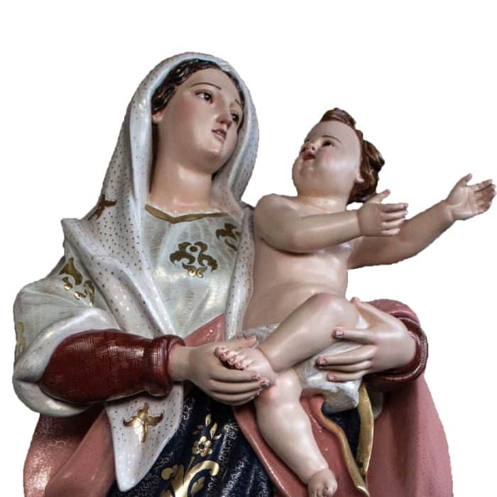 葡萄牙木雕-希望圣母 Catholic religious art