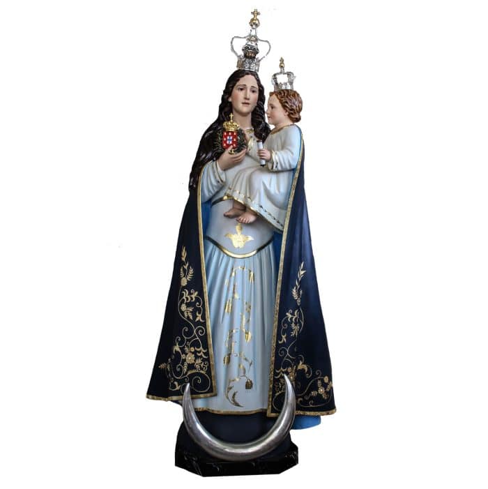 葡萄牙木雕-维拉维索萨无玷圣母 Catholic religious art