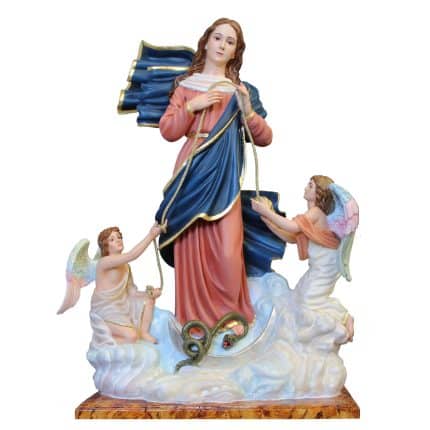 葡萄牙木雕-解结圣母