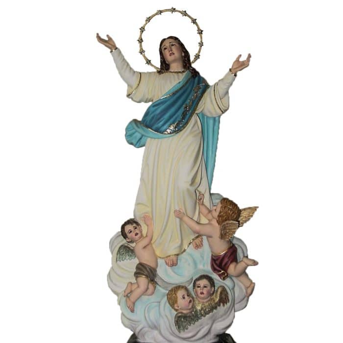 葡萄牙木雕-圣母升天 Catholic religious art