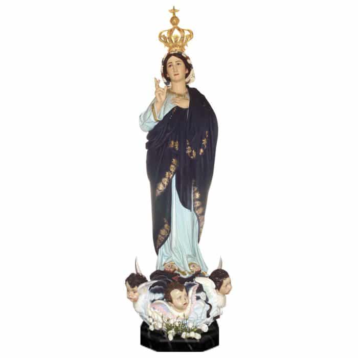 葡萄牙木雕-圣梅罗圣母 Catholic religious art