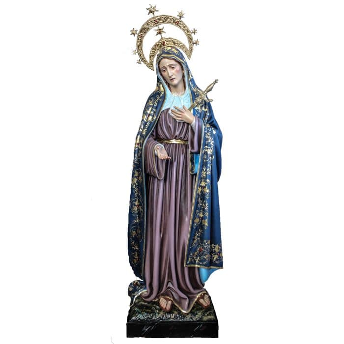 葡萄牙木雕-痛苦圣母 Catholic religious art