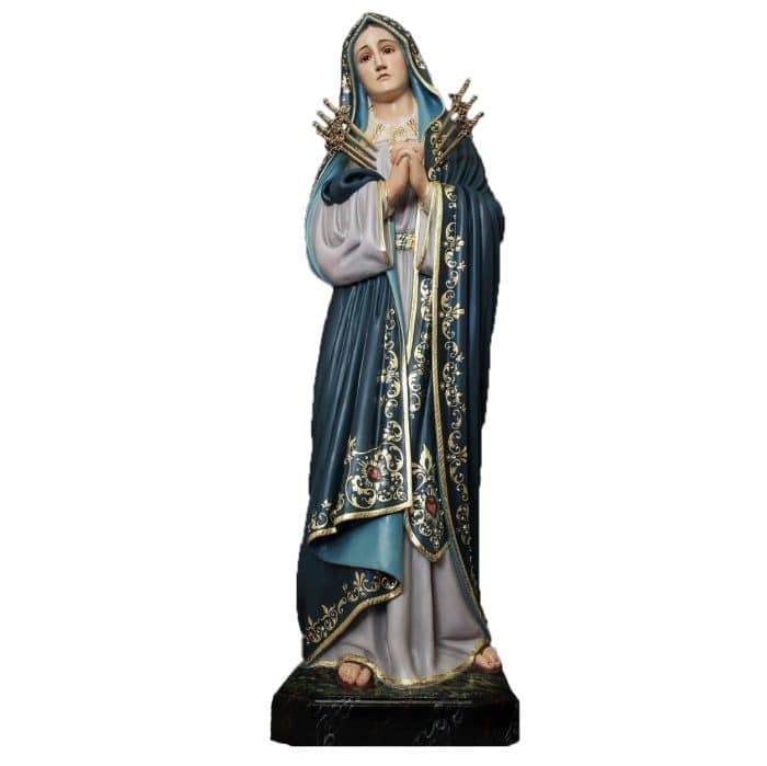 葡萄牙木雕-痛苦圣母 Catholic religious art