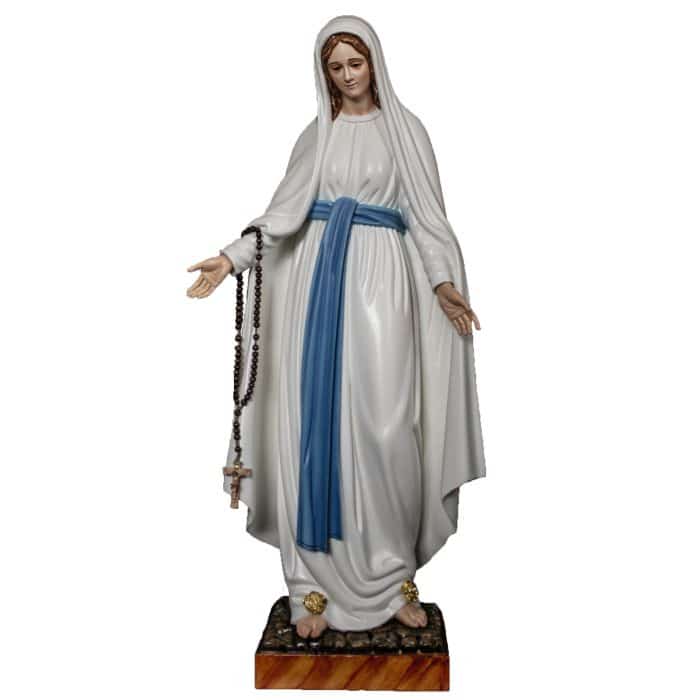 葡萄牙木雕-露德圣母 Catholic religious art