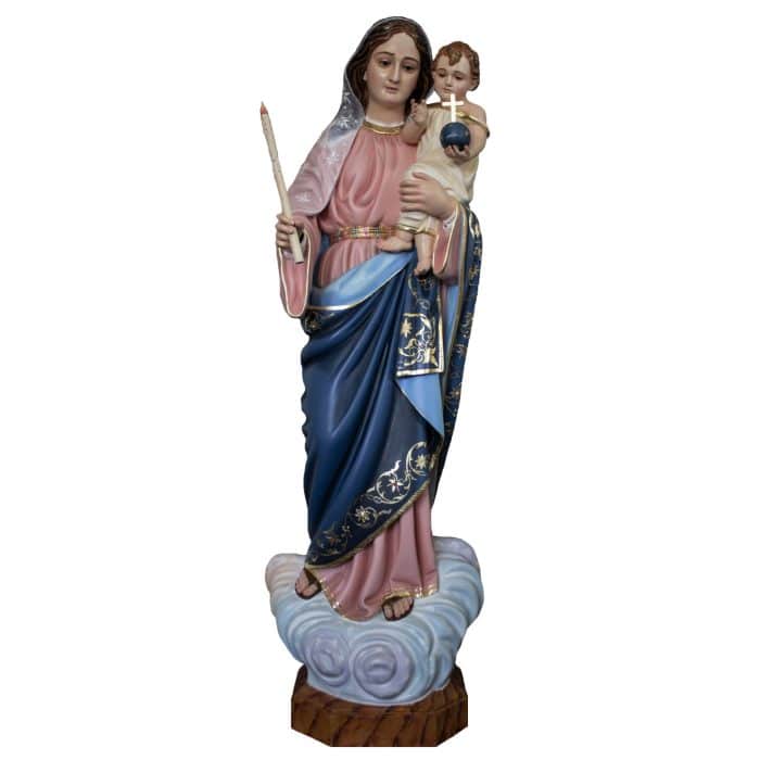 葡萄牙木雕-光明之后圣母 Catholic religious art