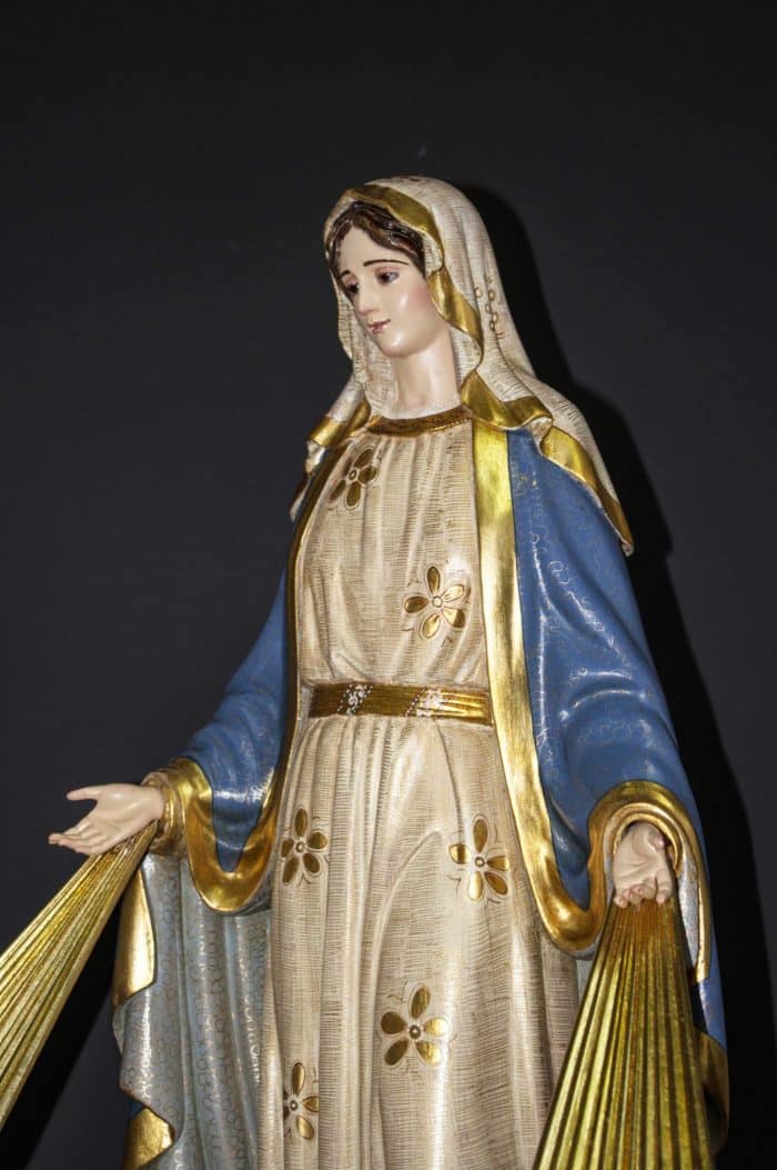 葡萄牙木雕-恩宠圣母 Catholic religious art