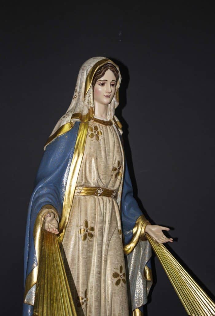 葡萄牙木雕-恩宠圣母 Catholic religious art