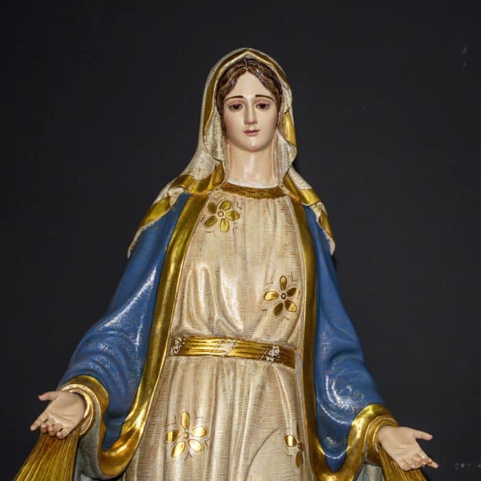 葡萄牙木雕-恩宠圣母 Catholic religious art