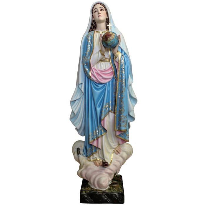 葡萄牙木雕-传教之后圣母 Catholic religious art