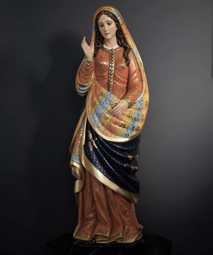 葡萄牙木雕-“欧”圣母 Catholic religious art