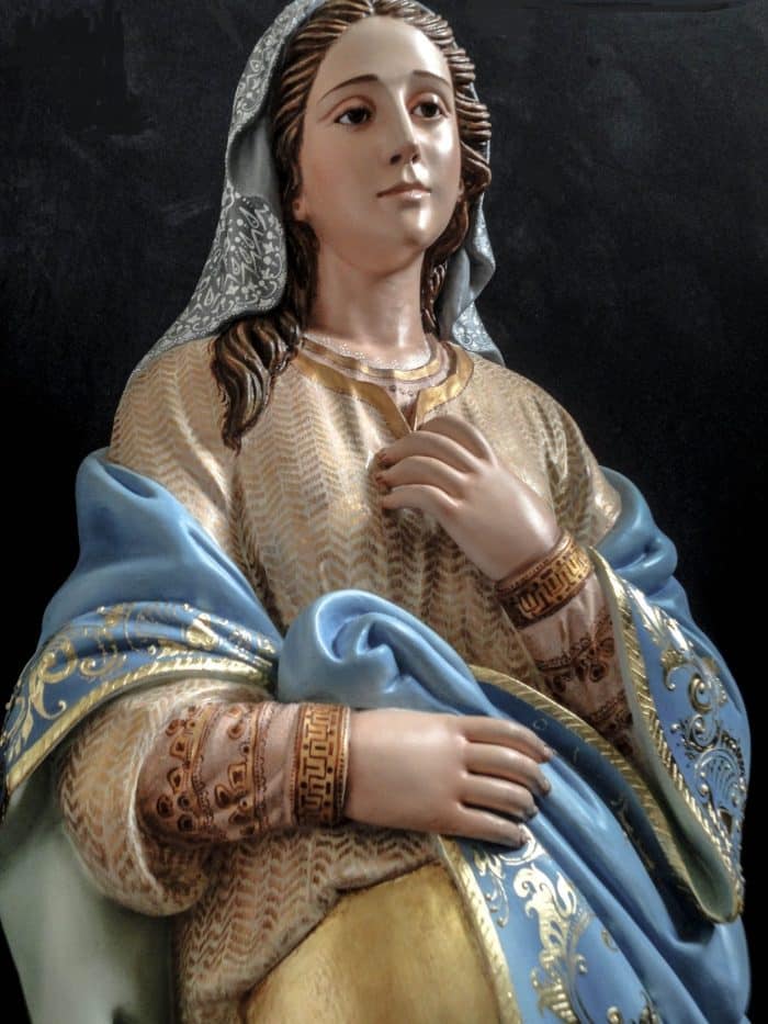 葡萄牙木雕-“欧”圣母 Catholic religious art