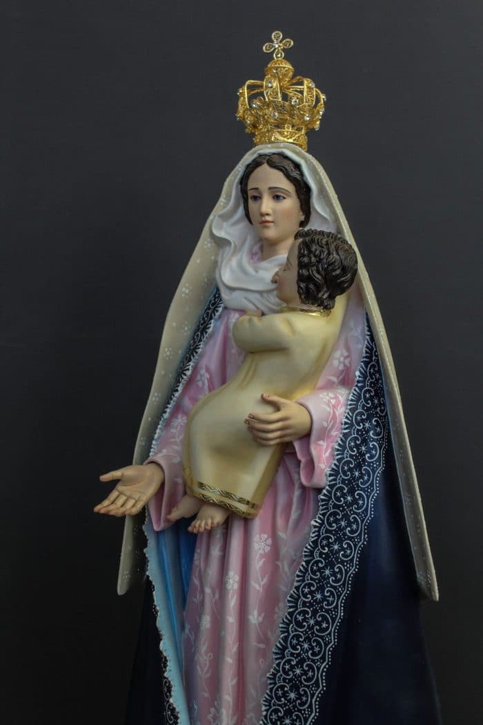 葡萄牙木雕-新道路圣母 Catholic religious art