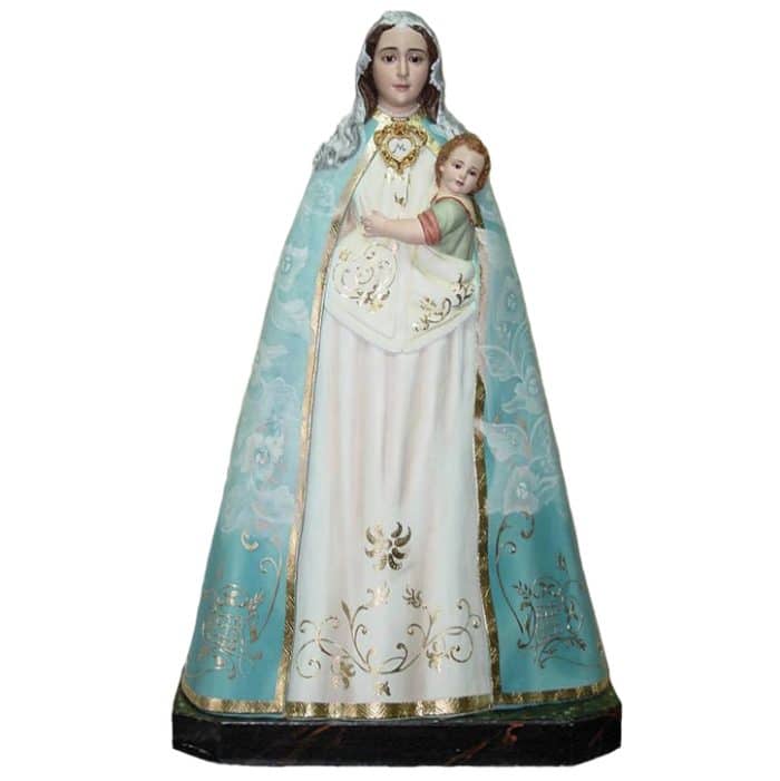 葡萄牙木雕-雪地圣母 Catholic religious art