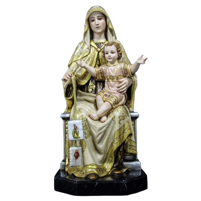 葡萄牙木雕-加尔默罗圣母 Catholic religious art