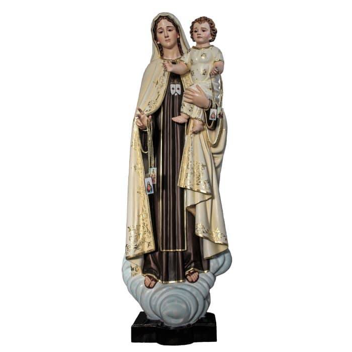 葡萄牙木雕-加尔默罗圣母 Catholic religious art