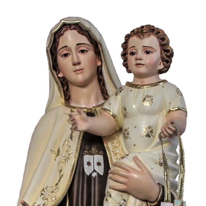 葡萄牙木雕-加尔默罗圣母 Catholic religious art