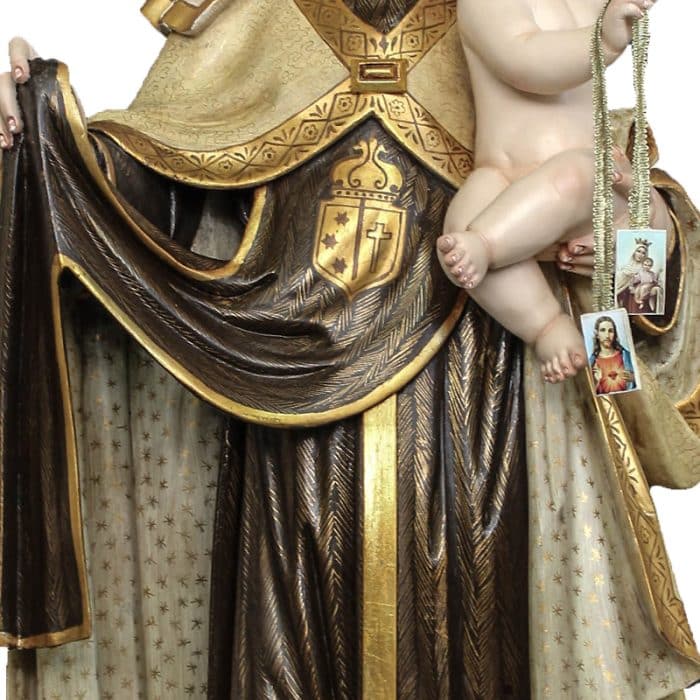 葡萄牙木雕-加尔默罗圣母 Catholic religious art