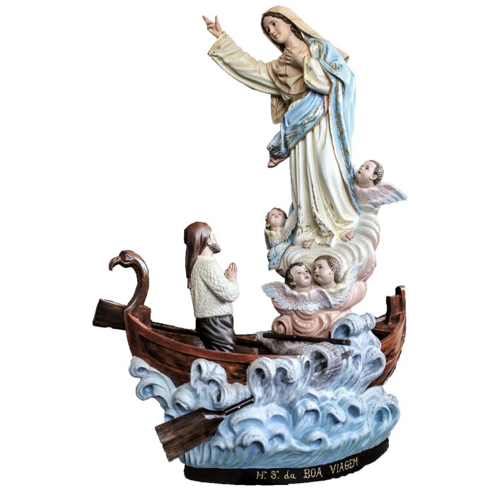 葡萄牙木雕-航海者圣母 Catholic religious art