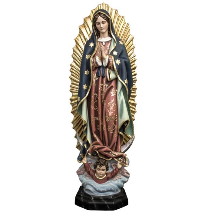 葡萄牙木雕-瓜达卢佩圣母 Catholic religious art