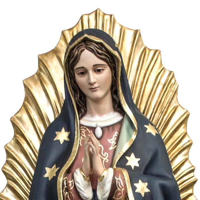 葡萄牙木雕-瓜达卢佩圣母 Catholic religious art