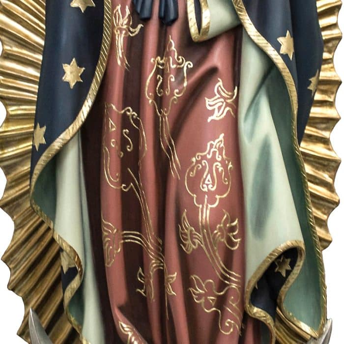 葡萄牙木雕-瓜达卢佩圣母 Catholic religious art