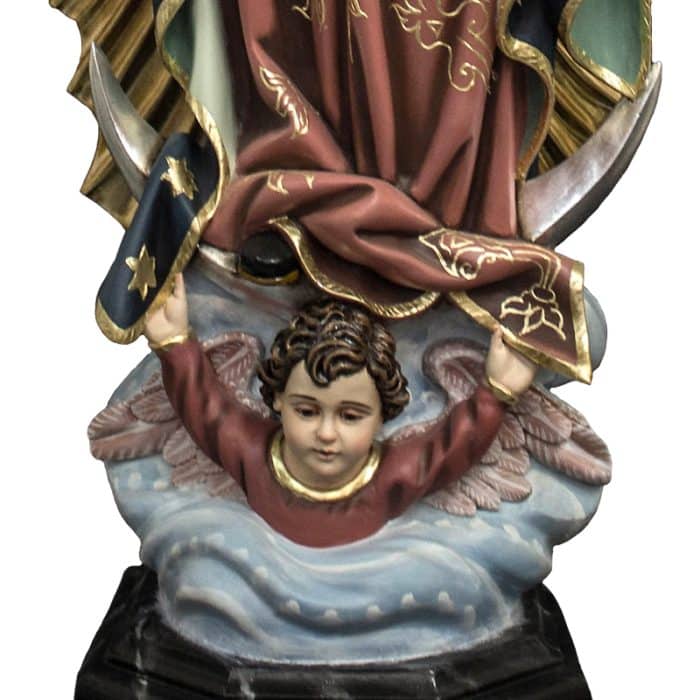 葡萄牙木雕-瓜达卢佩圣母 Catholic religious art