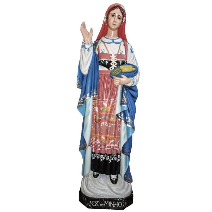 葡萄牙木雕-米尼奥圣母 Catholic religious art