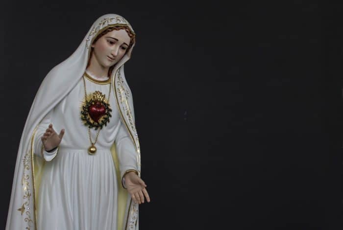 葡萄牙木雕-圣母圣心 Catholic religious art