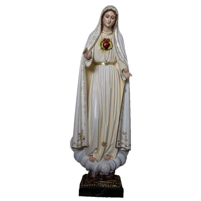 葡萄牙木雕-圣母圣心 Catholic religious art