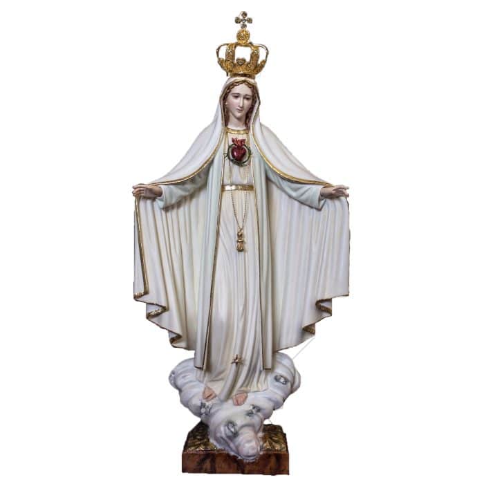 葡萄牙木雕-圣母圣心 Catholic religious art